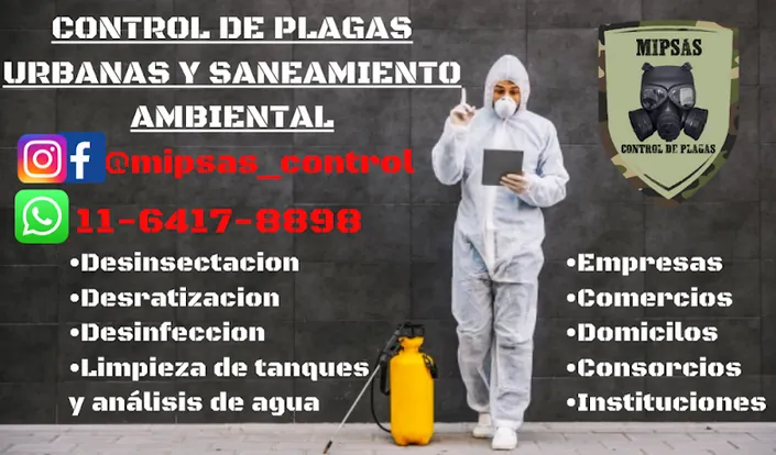 MIPSAS Control de Plagas Urbanas y Saneamiento Ambiental